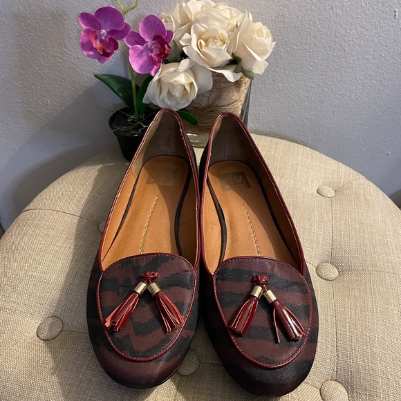 Dolce Vita Striped Loafers - Size 8.5 - Picture 8 of 13